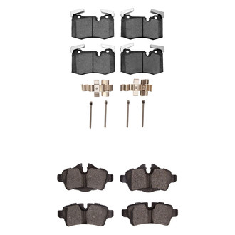 R1 Concepts® - Performance Sport Low Metallic Front and Rear Brake Pad Set