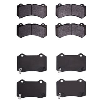 R1 Concepts® - Performance Sport Low Metallic Front and Rear Brake Pad Set