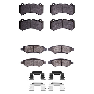 R1 Concepts® - Performance Sport Low Metallic Front and Rear Brake Pad Set