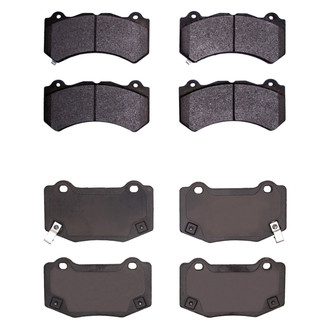 R1 Concepts® - Performance Sport Low Metallic Front and Rear Brake Pad Set