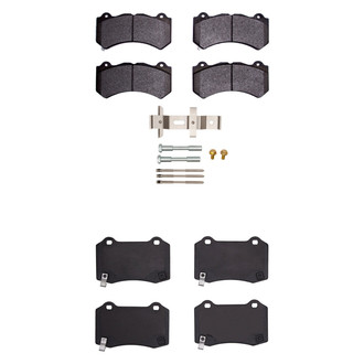 R1 Concepts® - Performance Sport Low Metallic Front and Rear Brake Pad Set