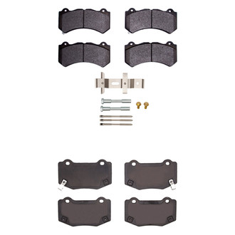 R1 Concepts® - Performance Sport Low Metallic Front and Rear Brake Pad Set