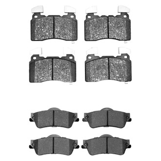 R1 Concepts® - Performance Sport Low Metallic Front and Rear Brake Pad Set