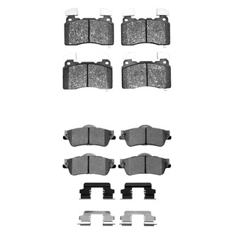 R1 Concepts® - Performance Sport Low Metallic Front and Rear Brake Pad Set