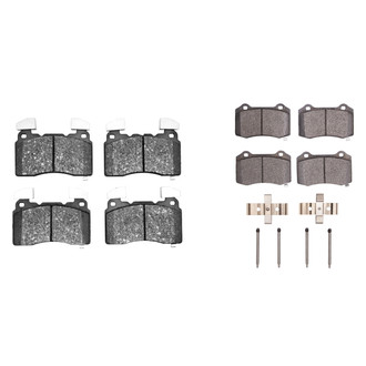R1 Concepts® - Performance Sport Low Metallic Front and Rear Brake Pad Set