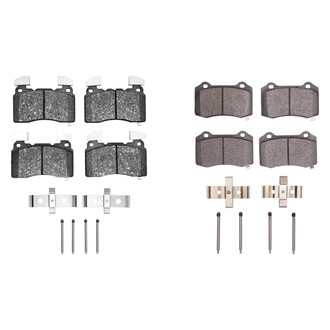 R1 Concepts® - Performance Sport Low Metallic Front and Rear Brake Pad Set