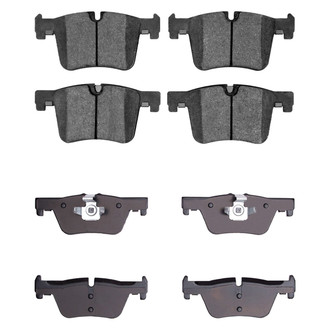 R1 Concepts® - Performance Sport Low Metallic Front and Rear Brake Pad Set