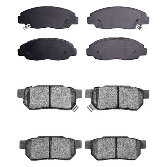 R1 Concepts® - Performance Sport Low Metallic Front and Rear Brake Pad Set
