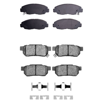 R1 Concepts® - Performance Sport Low Metallic Front and Rear Brake Pad Set