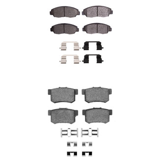 R1 Concepts® - Performance Sport Low Metallic Front and Rear Brake Pad Set