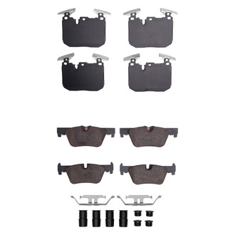 R1 Concepts® - Performance Sport Low Metallic Front and Rear Brake Pad Set