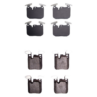 R1 Concepts® - Performance Sport Low Metallic Front and Rear Brake Pad Set