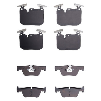 R1 Concepts® - Performance Sport Low Metallic Front and Rear Brake Pad Set