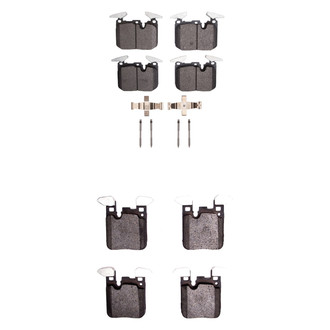 R1 Concepts® - Performance Sport Low Metallic Front and Rear Brake Pad Set