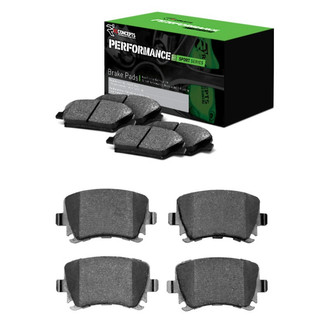 R1 Concepts® - Performance Sport Low Metallic Front and Rear Brake Pad Set