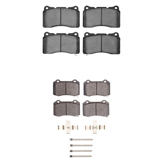 R1 Concepts® - Performance Sport Low Metallic Front and Rear Brake Pad Set