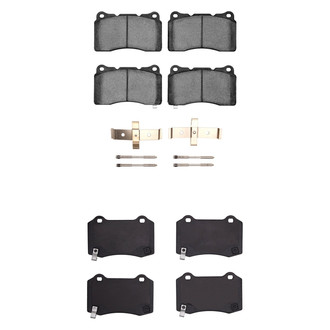 R1 Concepts® - Performance Sport Low Metallic Front and Rear Brake Pad Set
