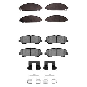 R1 Concepts® - Performance Sport Low Metallic Front and Rear Brake Pad Set