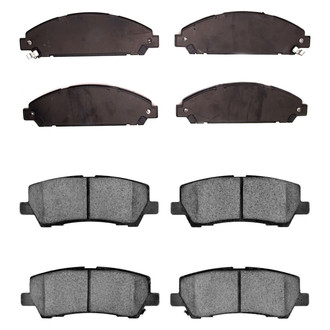 R1 Concepts® - Performance Sport Low Metallic Front and Rear Brake Pad Set