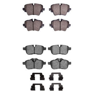 R1 Concepts® - Performance Sport Low Metallic Front and Rear Brake Pad Set
