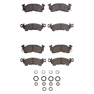 R1 Concepts® - Ceramic Front and Rear Brake Pad Set