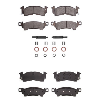 R1 Concepts® - Ceramic Front and Rear Brake Pad Set
