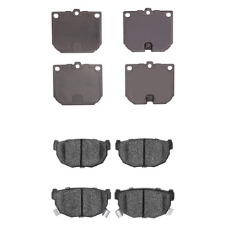 R1 Concepts® - Ceramic Front and Rear Brake Pad Set