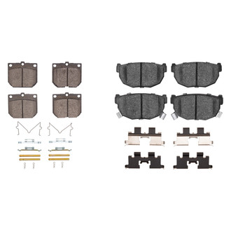 R1 Concepts® - Ceramic Front and Rear Brake Pad Set