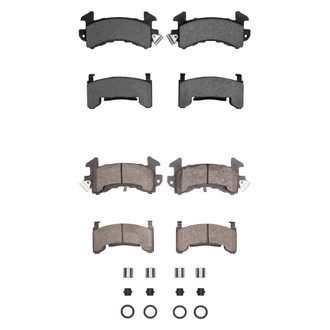 R1 Concepts® - Ceramic Front and Rear Brake Pad Set
