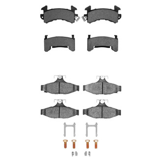 R1 Concepts® - Ceramic Front and Rear Brake Pad Set