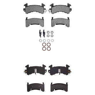 R1 Concepts® - Ceramic Front and Rear Brake Pad Set
