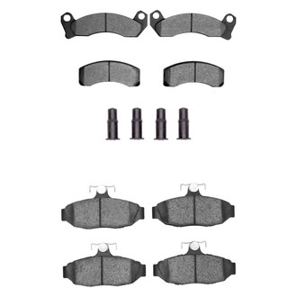 R1 Concepts® - Ceramic Front and Rear Brake Pad Set