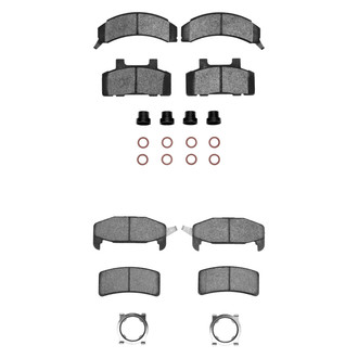 R1 Concepts® - Ceramic Front and Rear Brake Pad Set