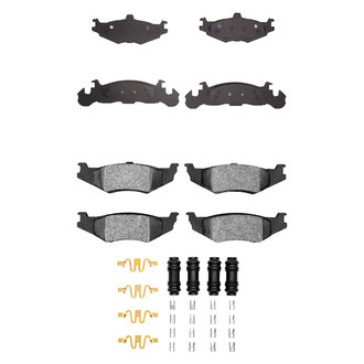 R1 Concepts® - Ceramic Front and Rear Brake Pad Set