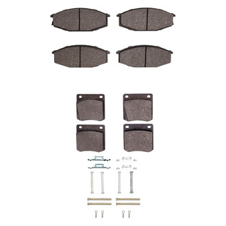 R1 Concepts® - Ceramic Front and Rear Brake Pad Set