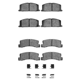 R1 Concepts® - Ceramic Front and Rear Brake Pad Set