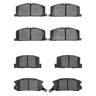 R1 Concepts® - Ceramic Front and Rear Brake Pad Set
