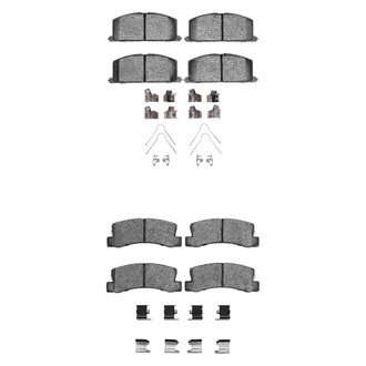 R1 Concepts® - Ceramic Front and Rear Brake Pad Set