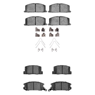 R1 Concepts® - Ceramic Front and Rear Brake Pad Set