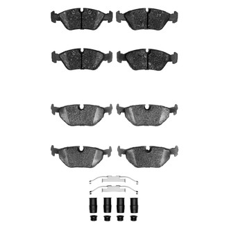 R1 Concepts® - Ceramic Front and Rear Brake Pad Set