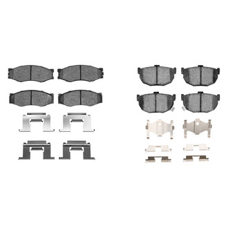 R1 Concepts® - Ceramic Front and Rear Brake Pad Set