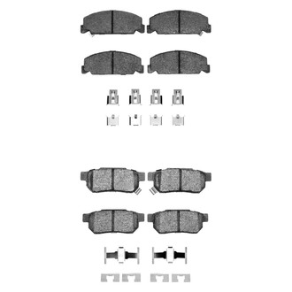 R1 Concepts® - Ceramic Front and Rear Brake Pad Set