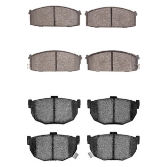 R1 Concepts® - Ceramic Front and Rear Brake Pad Set