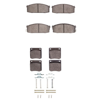 R1 Concepts® - Ceramic Front and Rear Brake Pad Set
