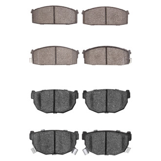 R1 Concepts® - Ceramic Front and Rear Brake Pad Set