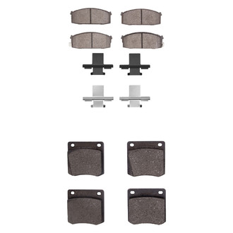 R1 Concepts® - Ceramic Front and Rear Brake Pad Set