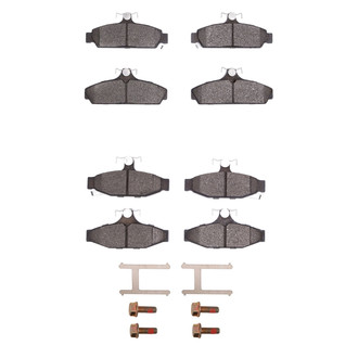 R1 Concepts® - Ceramic Front and Rear Brake Pad Set
