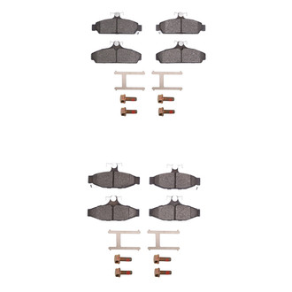 R1 Concepts® - Ceramic Front and Rear Brake Pad Set