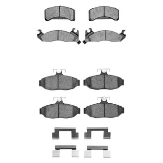 R1 Concepts® - Ceramic Front and Rear Brake Pad Set