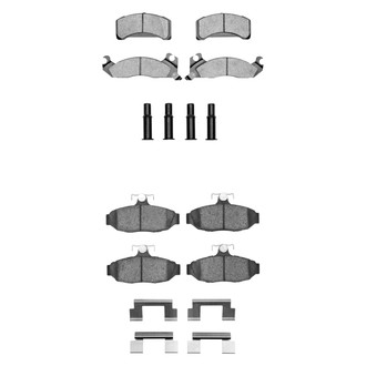 R1 Concepts® - Ceramic Front and Rear Brake Pad Set